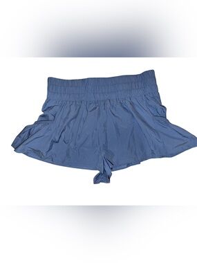 Free People Lightweight Blue Athletic Shorts